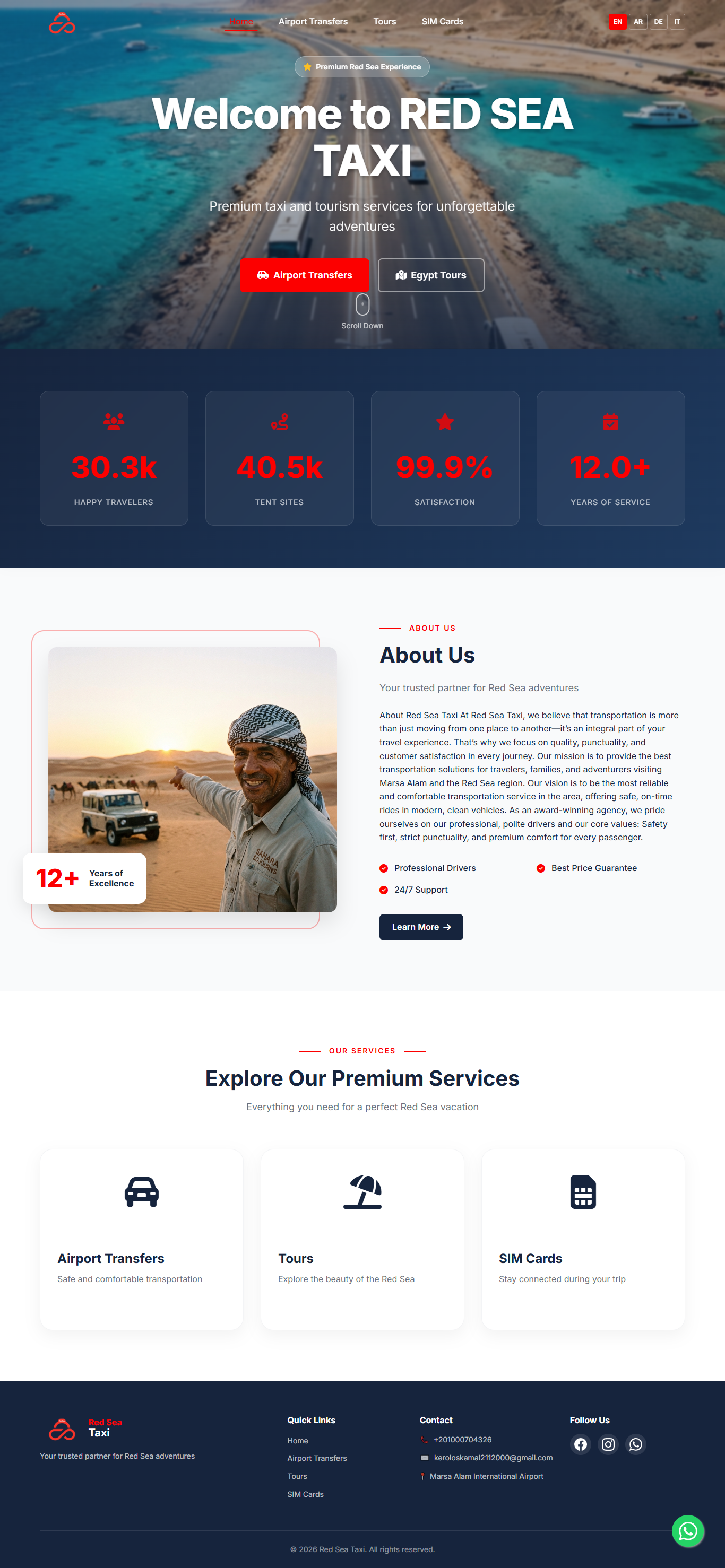 Red Sea Marsa Alam Taxi